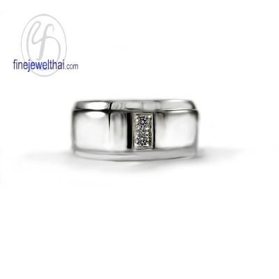 แหวนเพชร แหวนแพลทินัม แหวนหมั้นเพชร แหวนแต่งงาน -R3024DPT